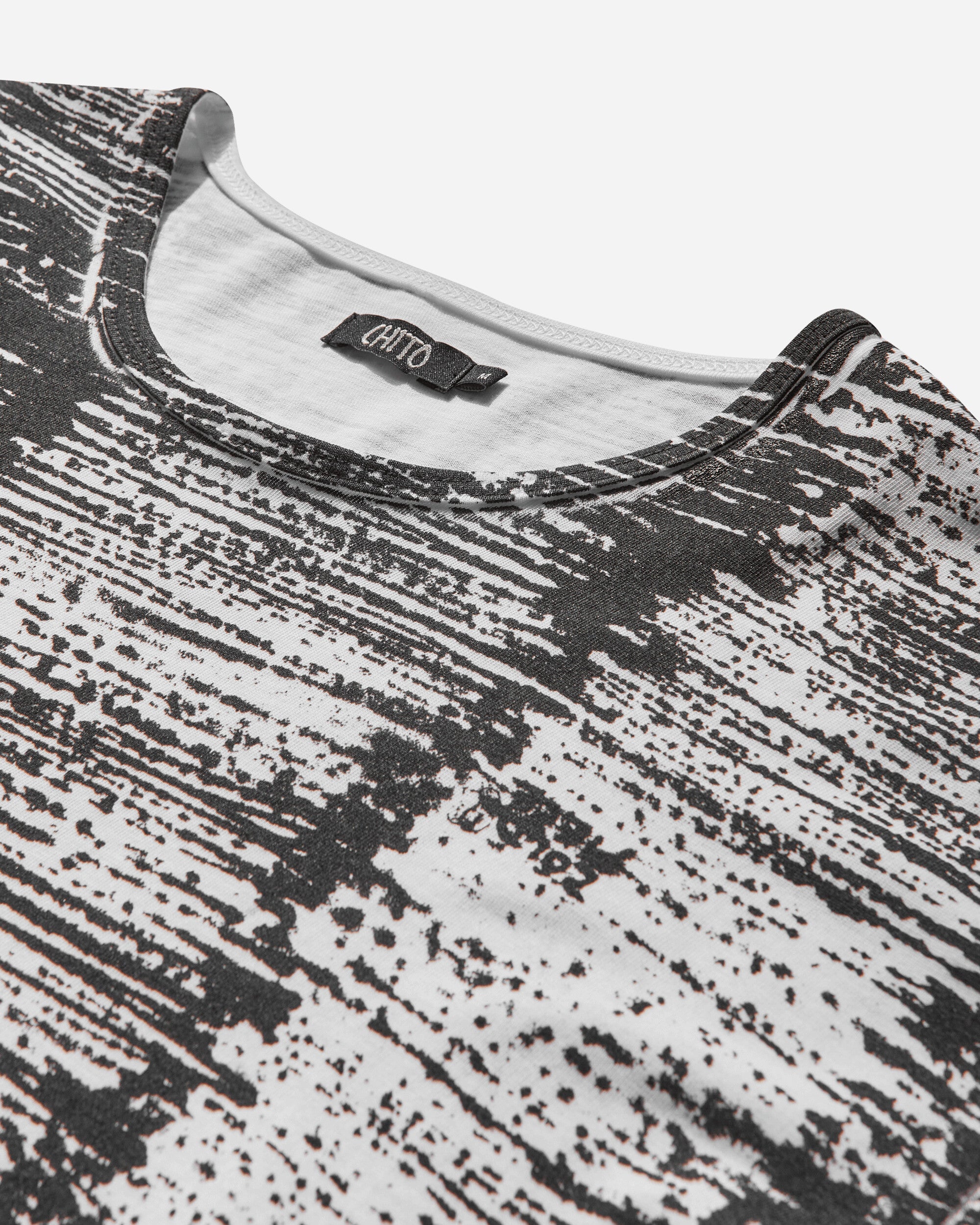 Chito Knock Out Pup Tee Black/White T-Shirts Shortsleeve C0225T010 001