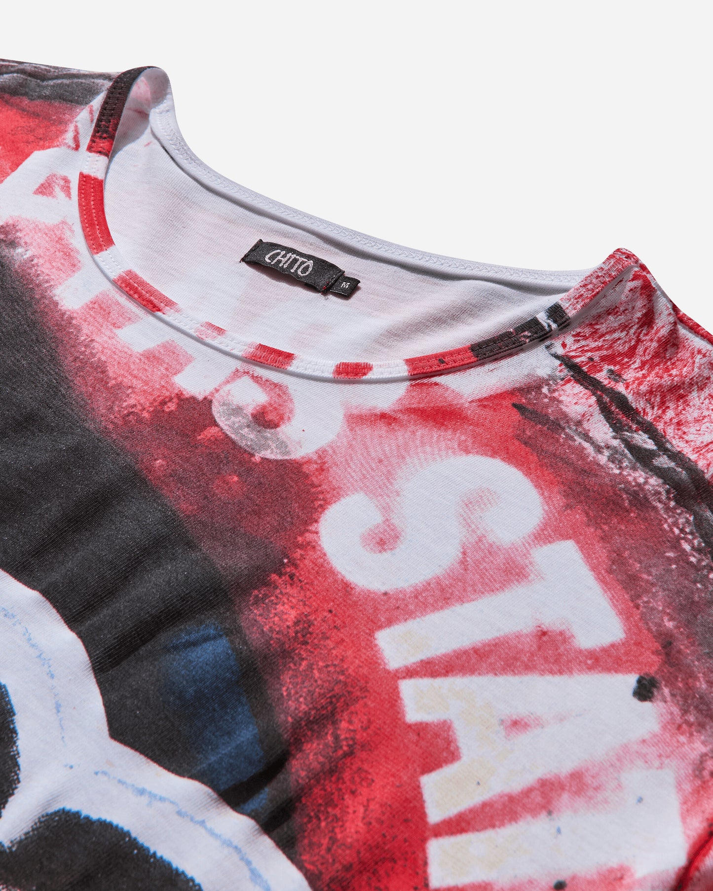 Chito Paris Tee Red T-Shirts Shortsleeve C0225T008 001