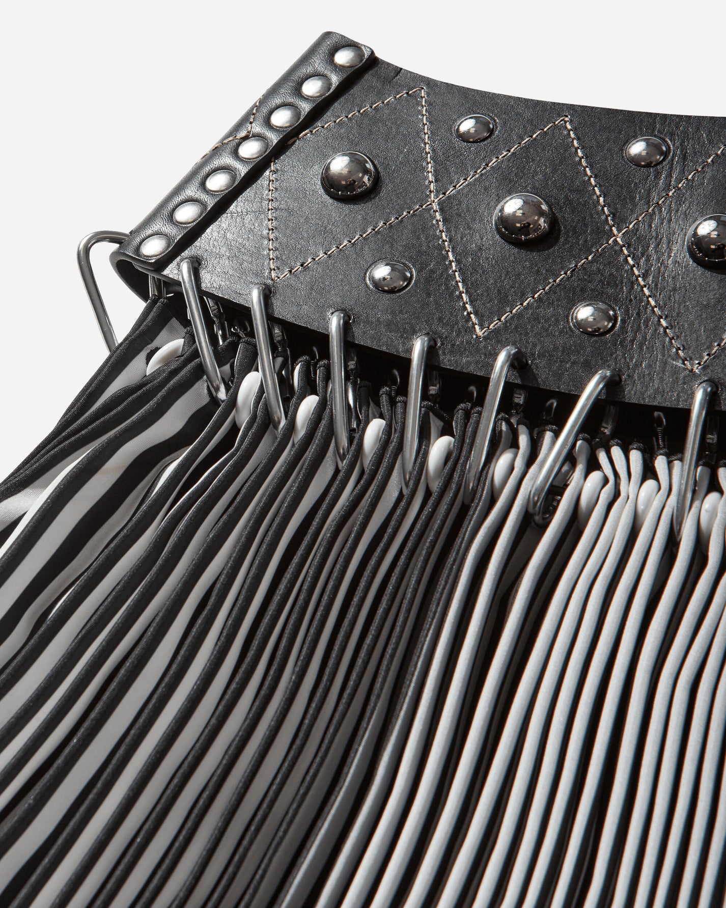 Chopova Lowena Wmns Straight Ride Mini Carabiner Skirt Multicolor Skirts Mini 3357 MULTI