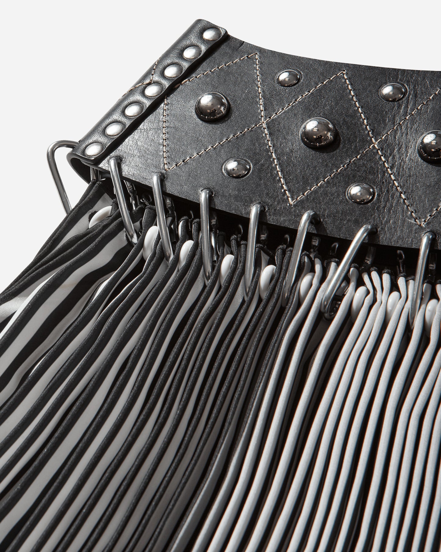 Chopova Lowena Wmns Straight Ride Mini Carabiner Skirt Multicolor Skirts Mini 3357 MULTI