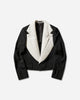Comme Des Garçons Homme Plus Men'S Jacket Black X Natural Coats and Jackets Blazers PQ-J021-S26 1