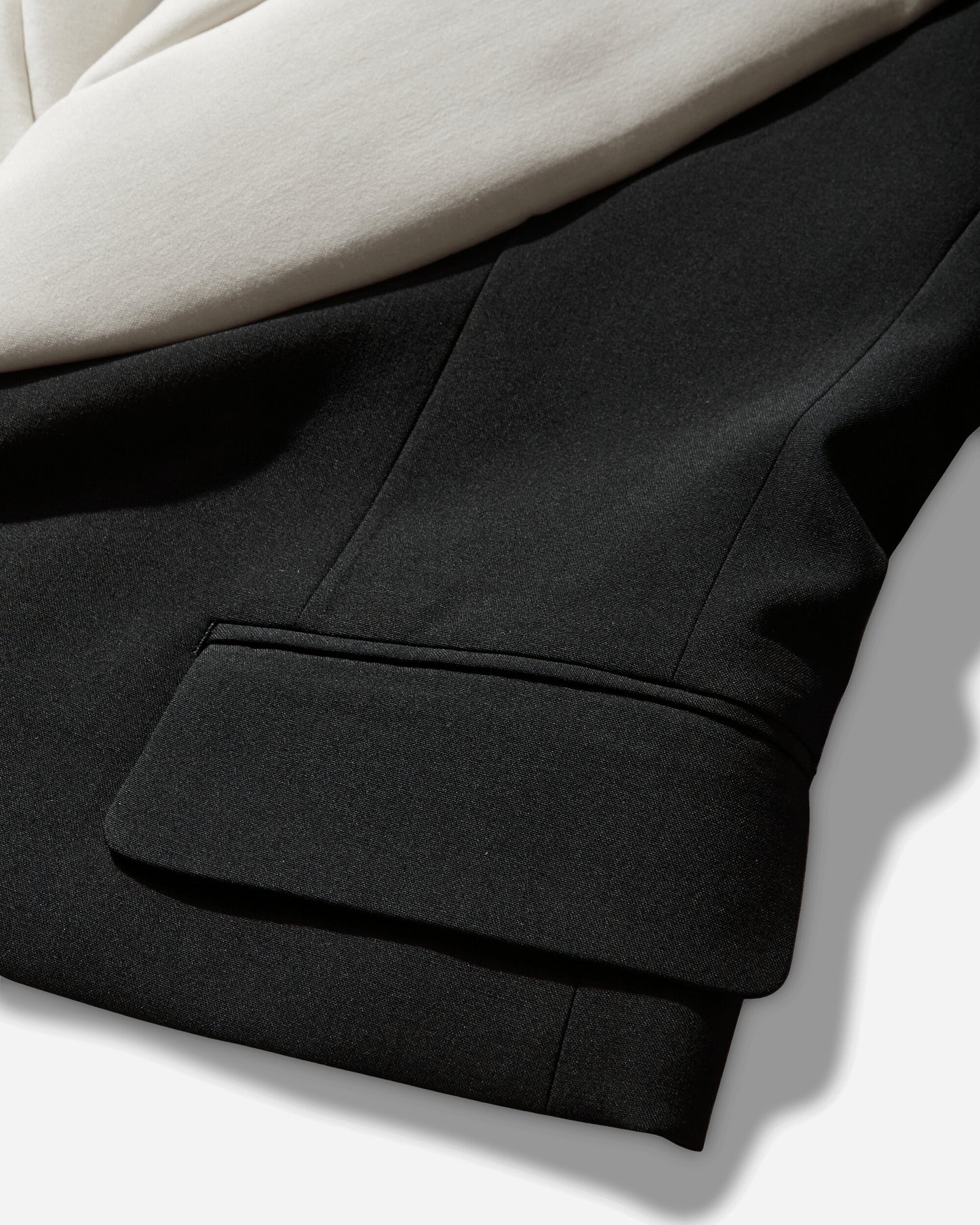 Comme Des Garçons Homme Plus Men'S Jacket Black X Natural Coats and Jackets Blazers PQ-J021-S26 1