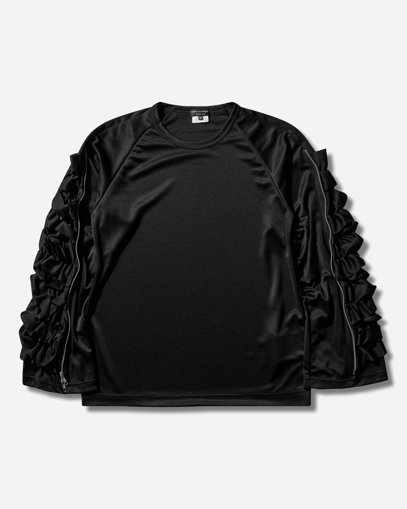 Comme Des Garçons Homme Plus Men'S T-Shirt Black T-Shirts Longsleeve PQ-T028-S26 1