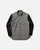 Comme Des Garçons Homme Plus Men'S Shirt Wht/Blk X Blk Shirts Longsleeve Shirt PQ-B028-S26 1