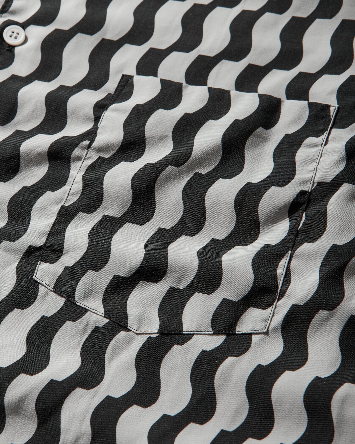 Comme Des Garçons Homme Plus Men'S Shirt Wht/Blk X Blk Shirts Longsleeve Shirt PQ-B028-S26 1