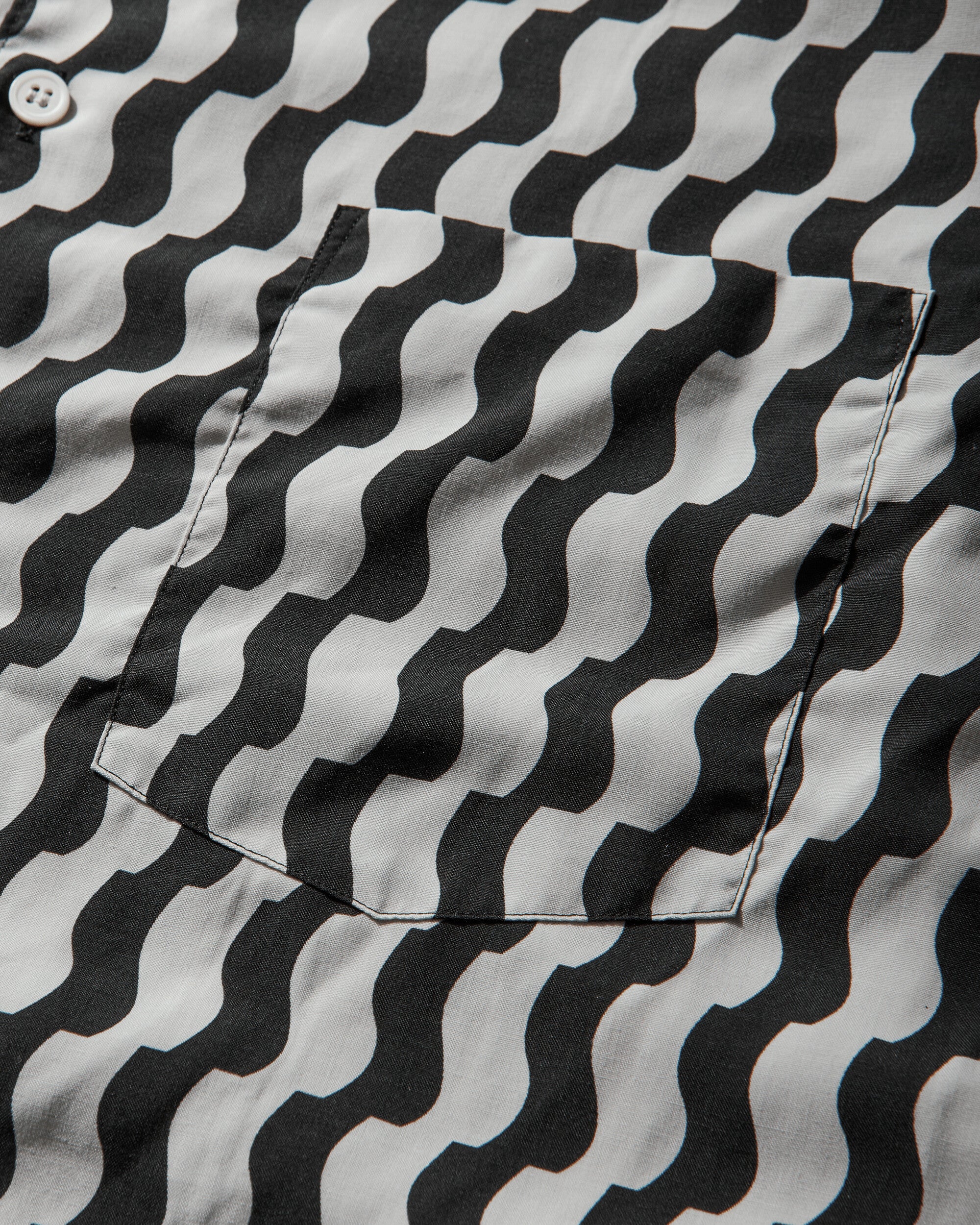 Comme Des Garçons Homme Plus Men'S Shirt Wht/Blk X Blk Shirts Longsleeve Shirt PQ-B028-S26 1