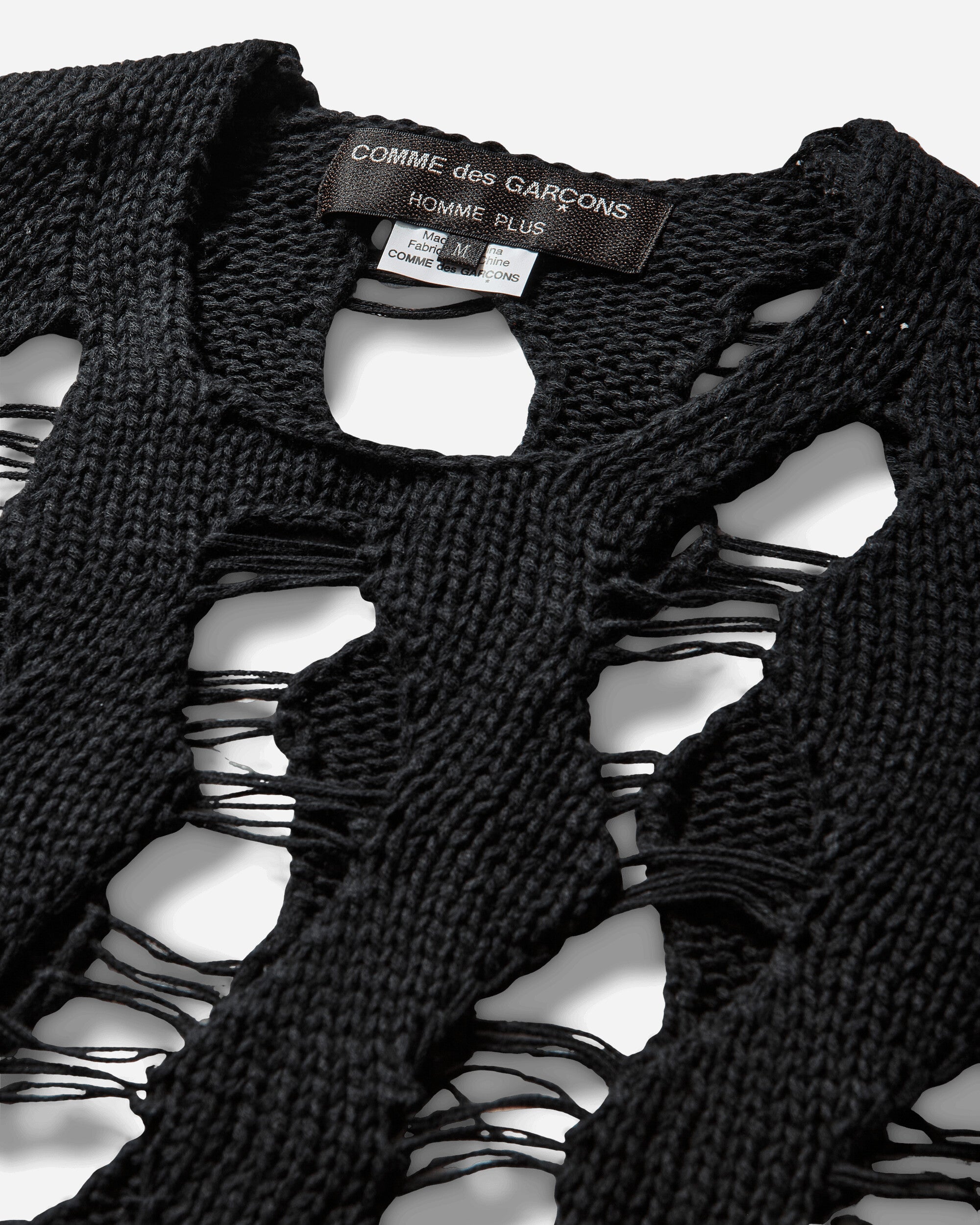 Comme Des Garçons Homme Plus Men'S Sweater Black Knitwears Sweaters PQ-N006-S26 1