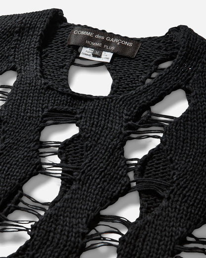 Comme Des Garçons Homme Plus Men'S Sweater Black Knitwears Sweaters PQ-N006-S26 1