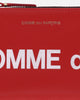 Comme Des Garçons Wallet Wallet/Huge Logo Red Wallets and Cardholders Wallets SA8100HL RED