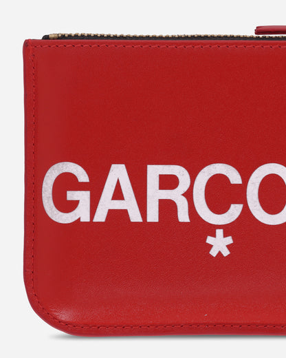 Comme Des Garçons Wallet Wallet/Huge Logo Red Wallets and Cardholders Wallets SA8100HL RED