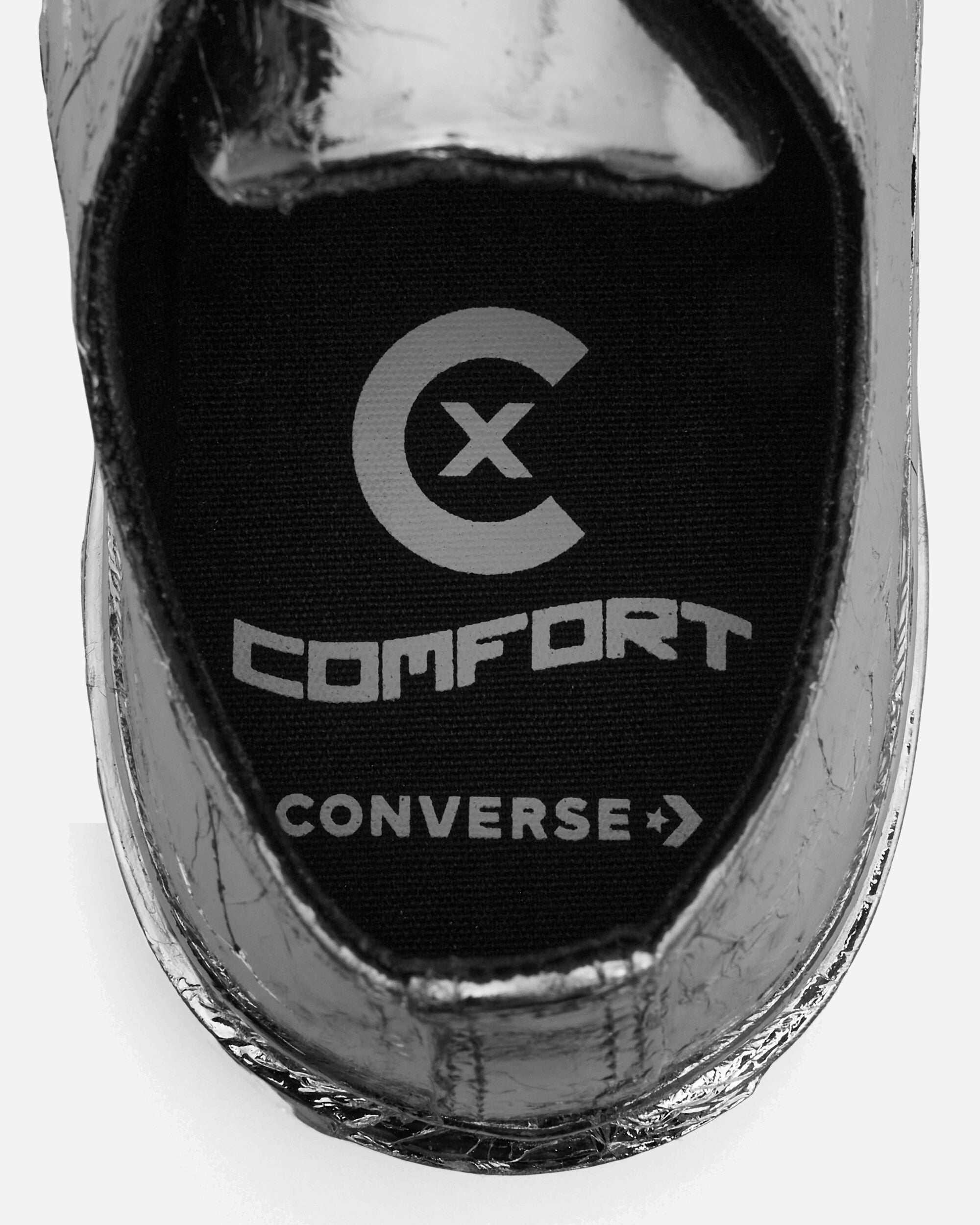 Converse Chuck 70 National Leather Ltd Silver Foil Sneakers Low A18976C