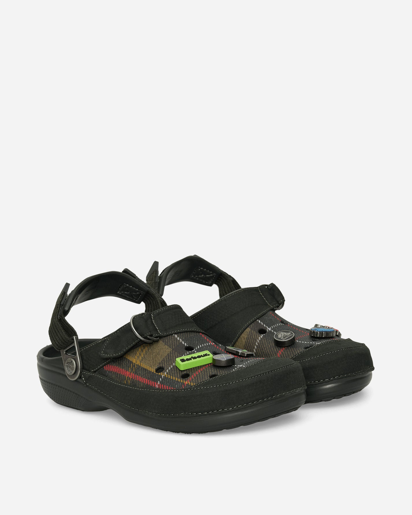 Crocs BarbourXCrocs Classic Ro Clog Kelp Sandals and Slides Sandals and Mules CR.210898 KELP
