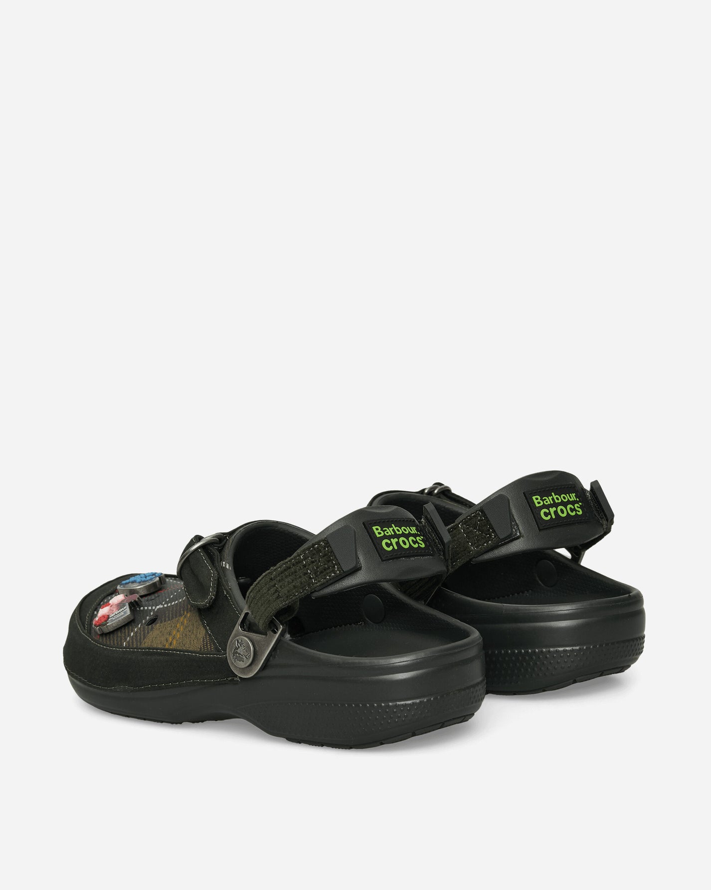 Crocs BarbourXCrocs Classic Ro Clog Kelp Sandals and Slides Sandals and Mules CR.210898 KELP
