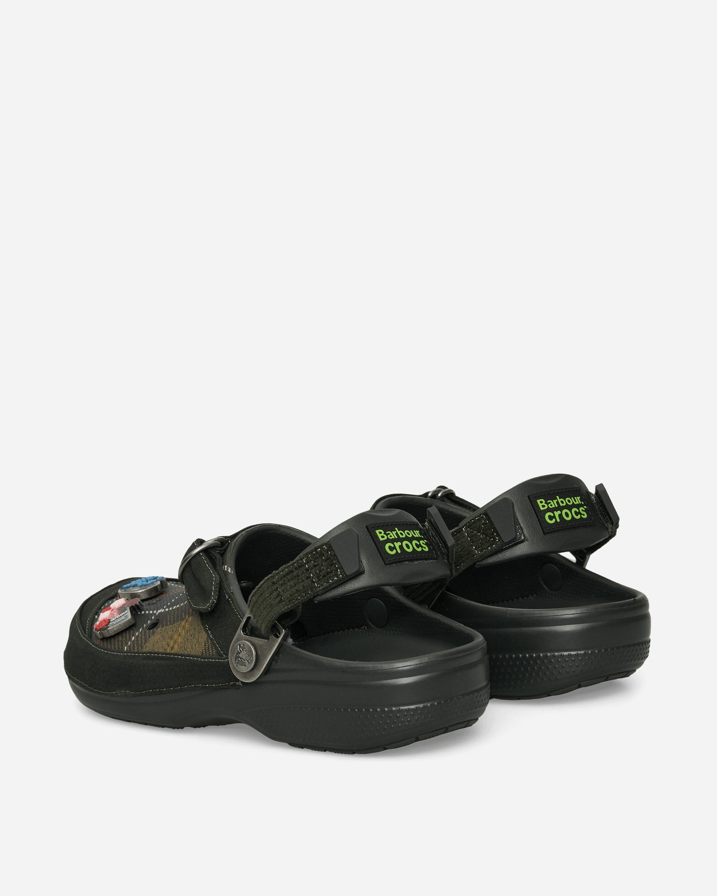 Crocs BarbourXCrocs Classic Ro Clog Kelp Sandals and Slides Sandals and Mules CR.210898 KELP