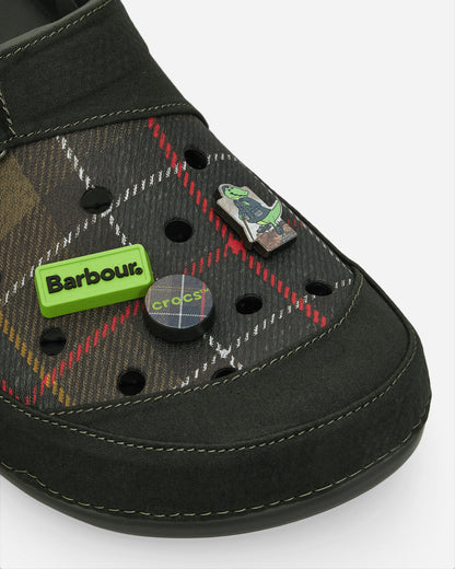 Crocs BarbourXCrocs Classic Ro Clog Kelp Sandals and Slides Sandals and Mules CR.210898 KELP