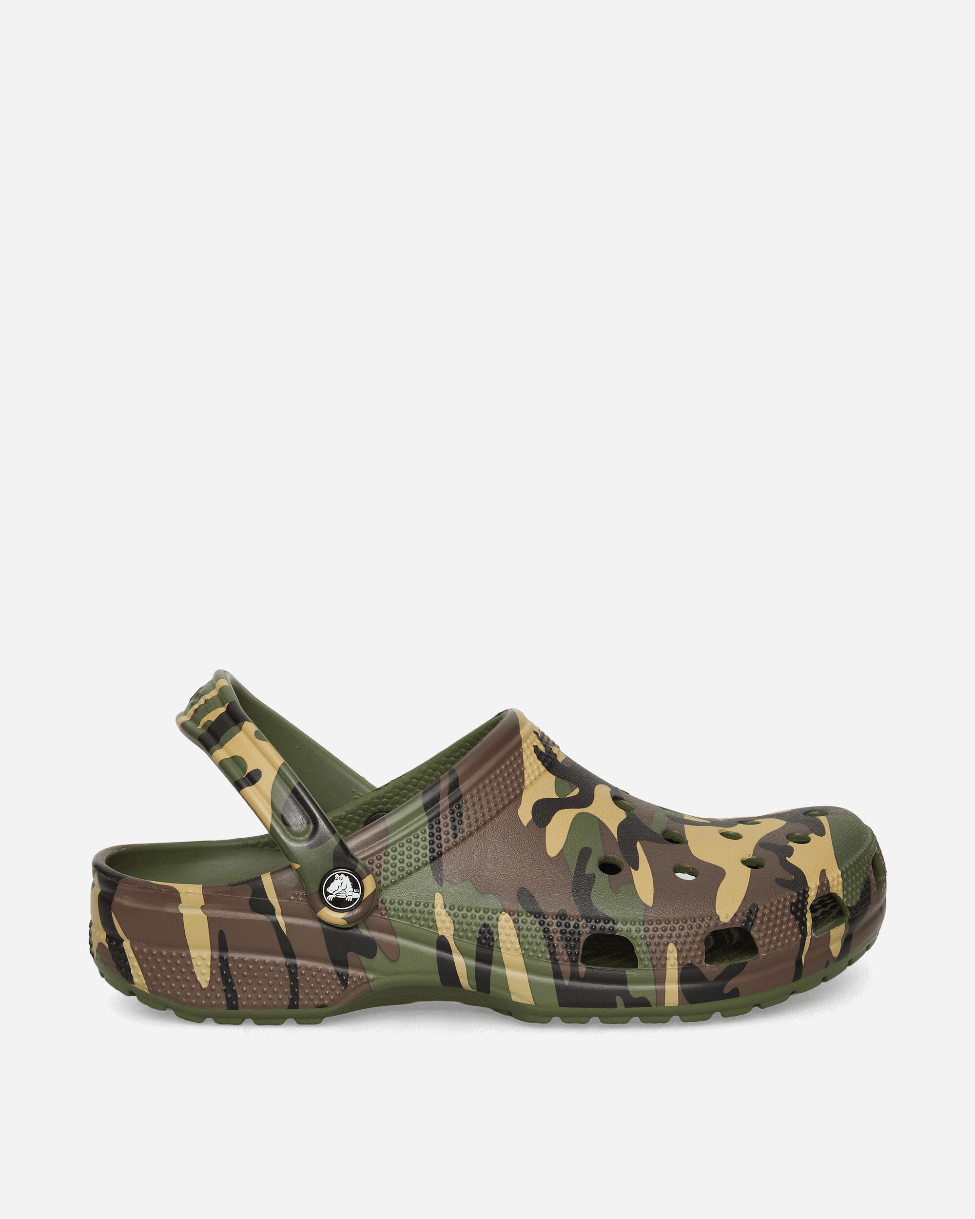 Crocs Classic Camouflage Clog Army Green/Multi Sandals and Slides Sandals and Mules CR.211936 AGMT