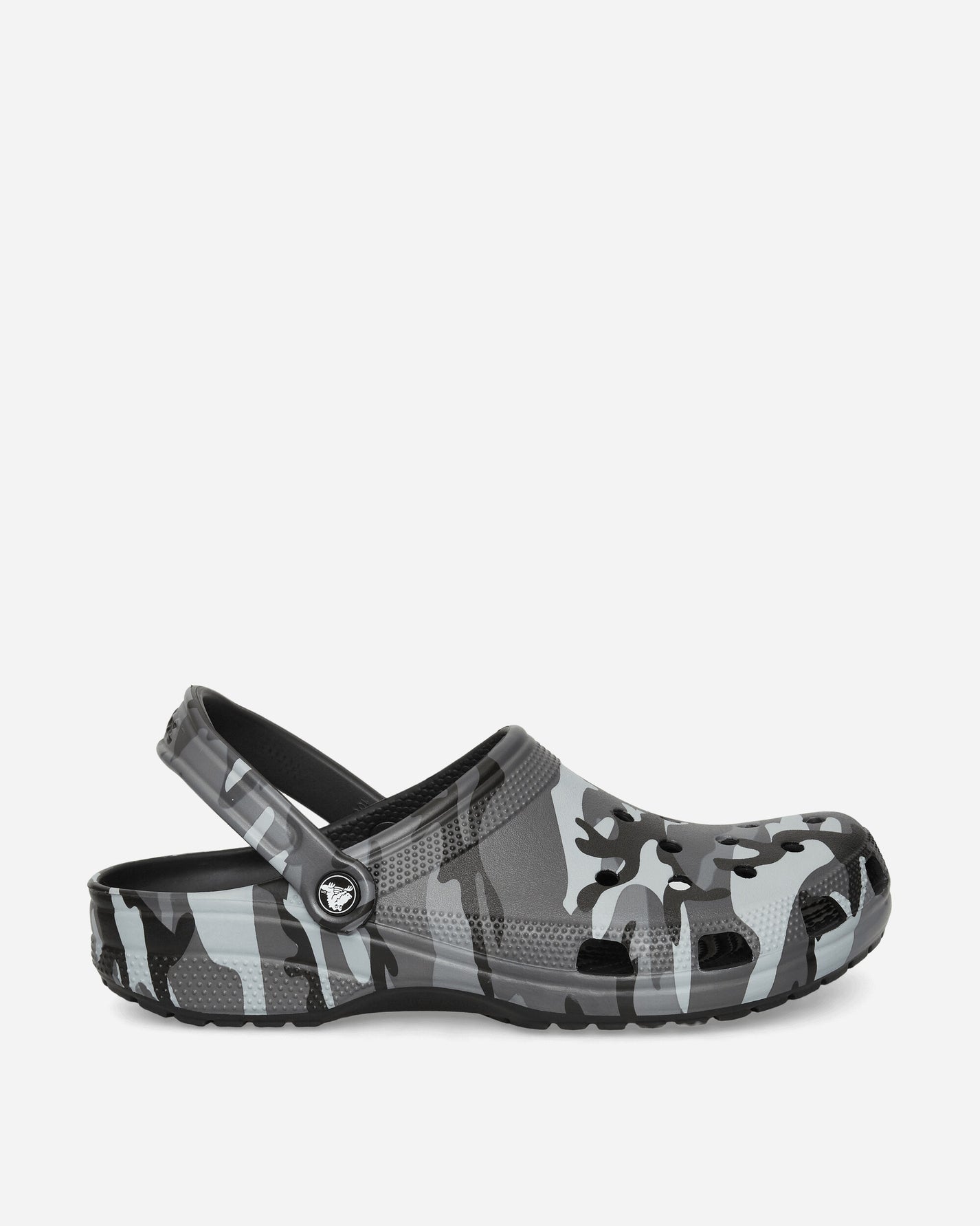 Crocs Classic Camouflage Clog Black/Slate Grey Sandals and Slides Sandals and Mules CR.211936 BKSG