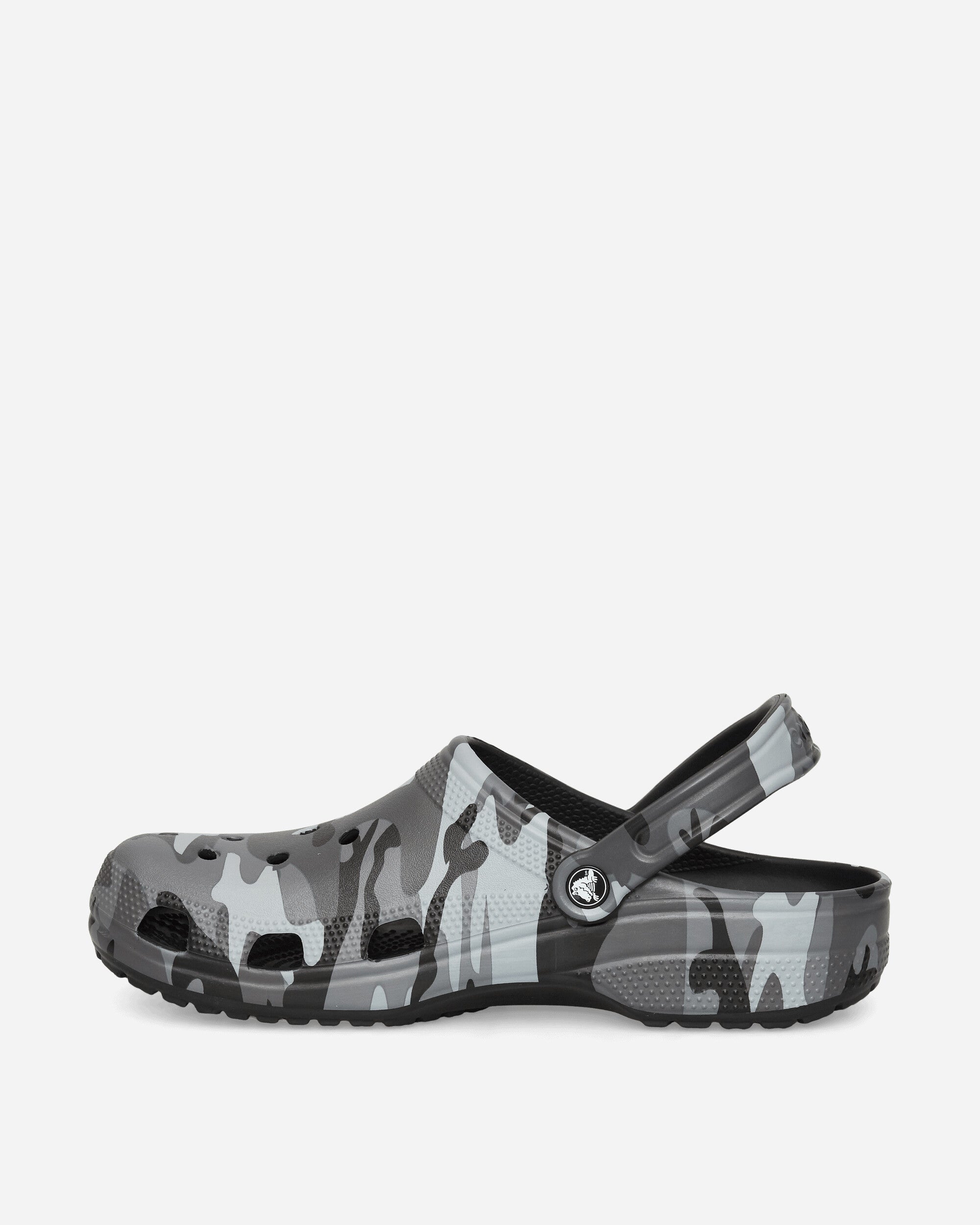 Crocs Classic Camouflage Clog Black/Slate Grey Sandals and Slides Sandals and Mules CR.211936 BKSG