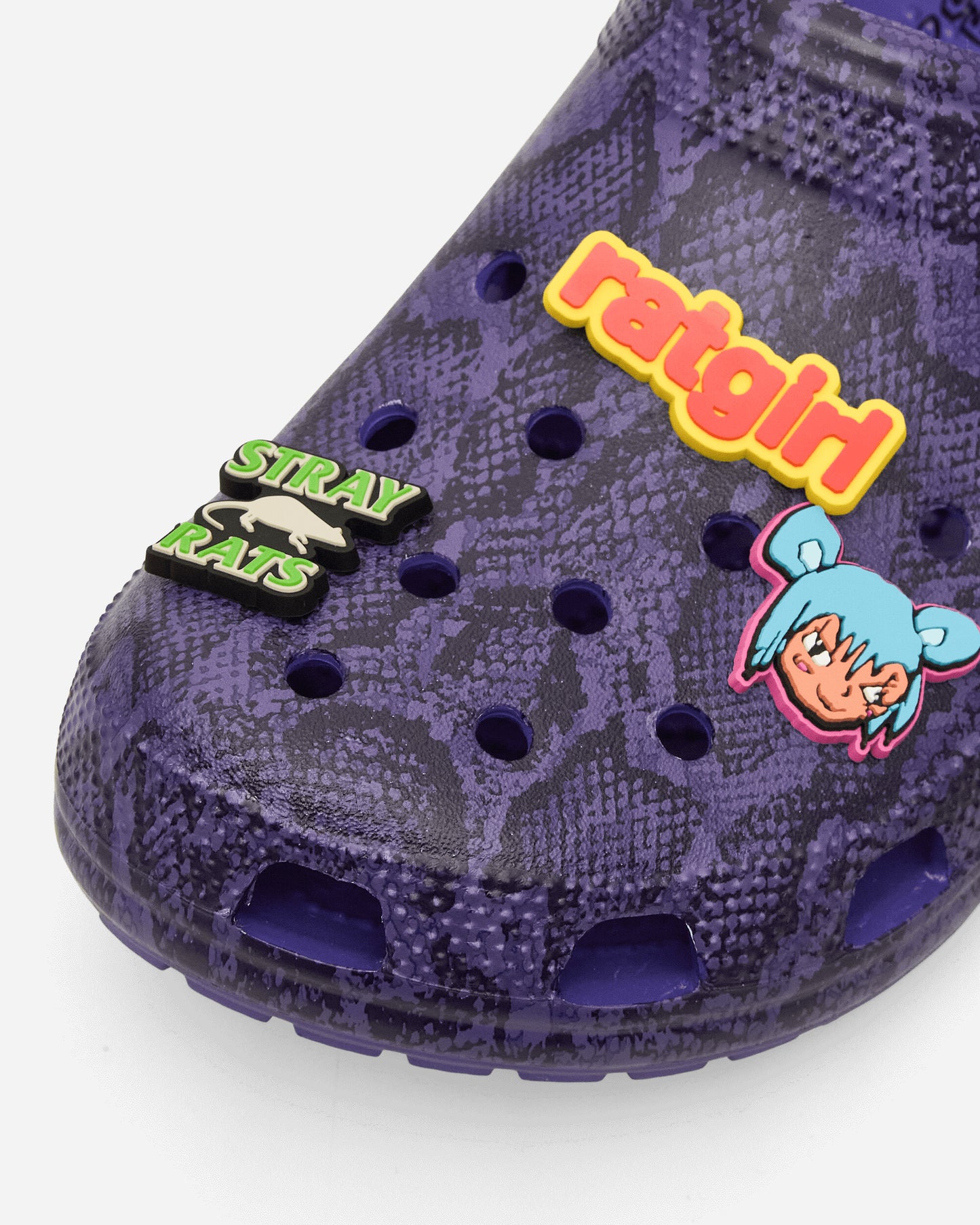 Crocs Strayrats X Crocs Classic Cog Ultraviolet Sandals and Slides Sandals and Mules CR.211083 ULVI
