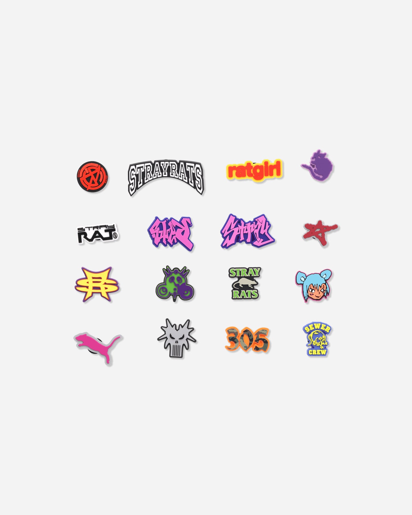 Crocs Strayrats X Crocs Classic Cog Ultraviolet Sandals and Slides Sandals and Mules CR.211083 ULVI