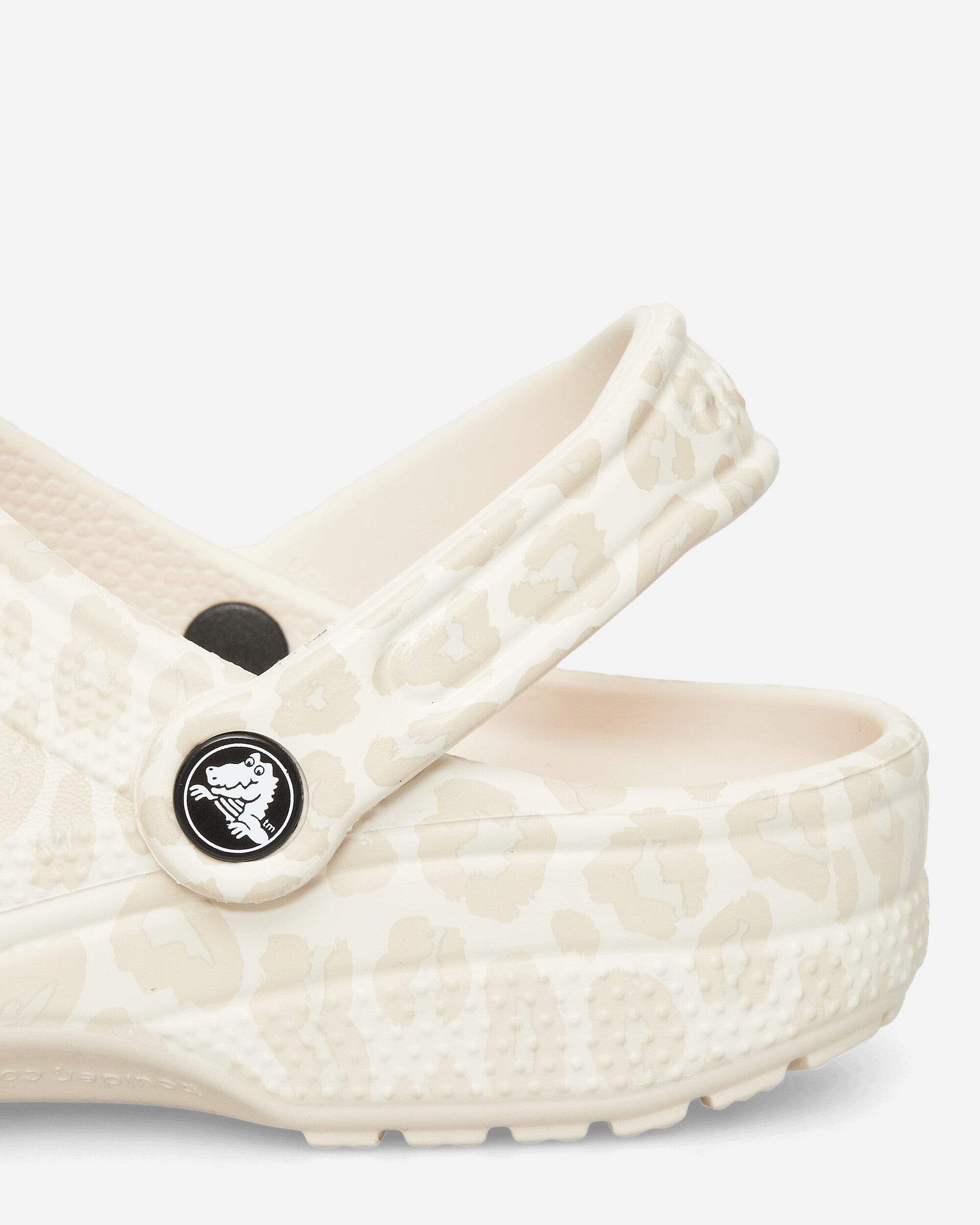Crocs Wmns Classic Animal Clog W Almond Tint/Leopard Sandals and Slides Sandals and Mules CR.211800 ATLE