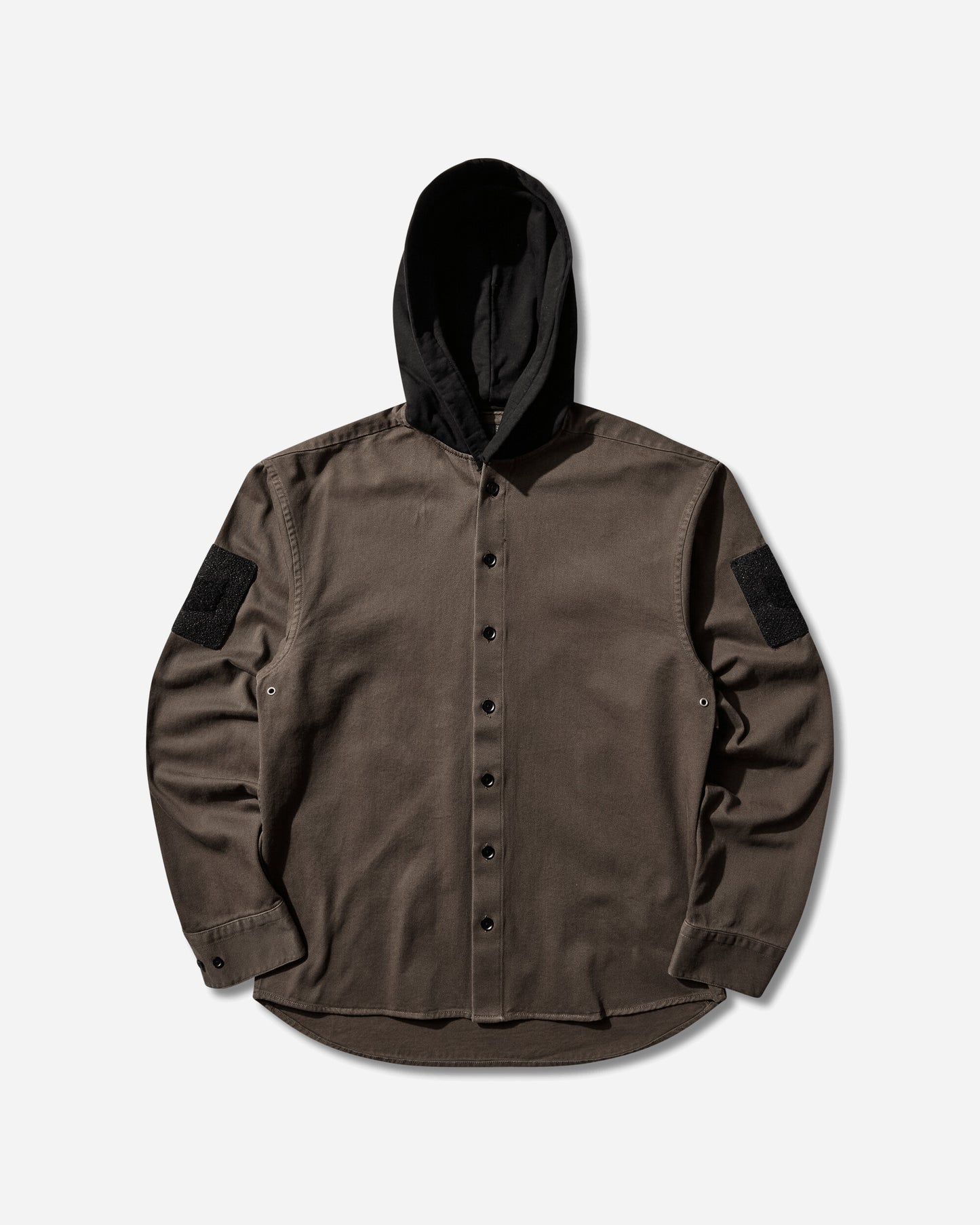 DIARY 1999 Hooded Shirt Khaki Shirts Longsleeve Shirt DIARYHDSHTKHAKI KHK