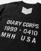 DIARY 1999 Bulldog Tee Black T-Shirts Shortsleeve DIARYBULLDOGTEEBLK BLK