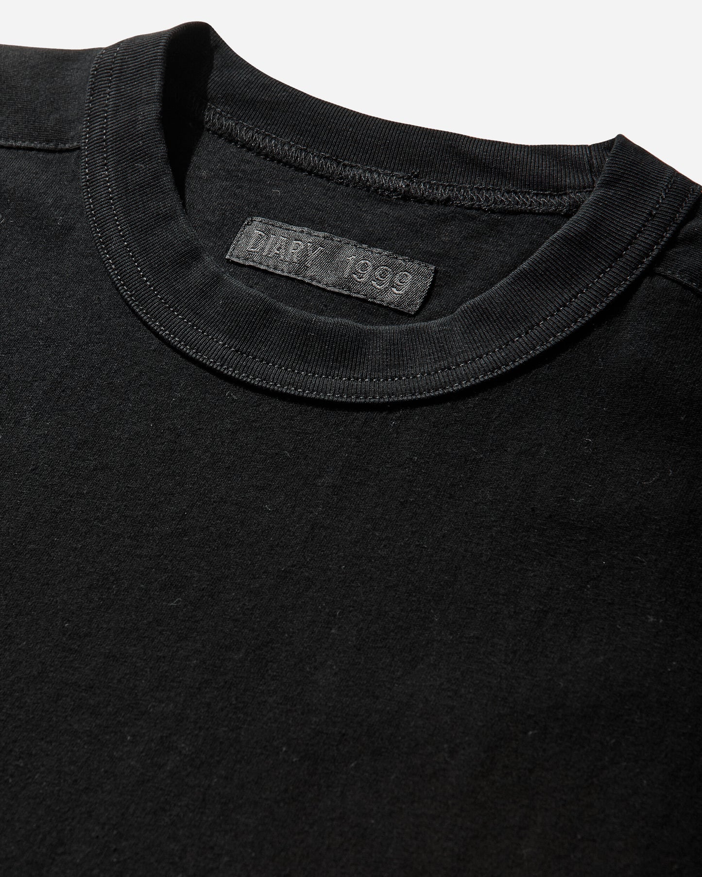 DIARY 1999 Diary Tee Black T-Shirts Shortsleeve DIARYLGOTEEBL BLK