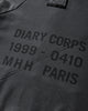 DIARY 1999 Waffle Lined Hoodie Black Sweatshirts Zip-Ups DIARYWAFFHDBLK BLK