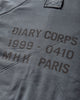 DIARY 1999 Waffle Lined Hoodie Blue Sweatshirts Zip-Ups DIARYWAFFHDBL BLU