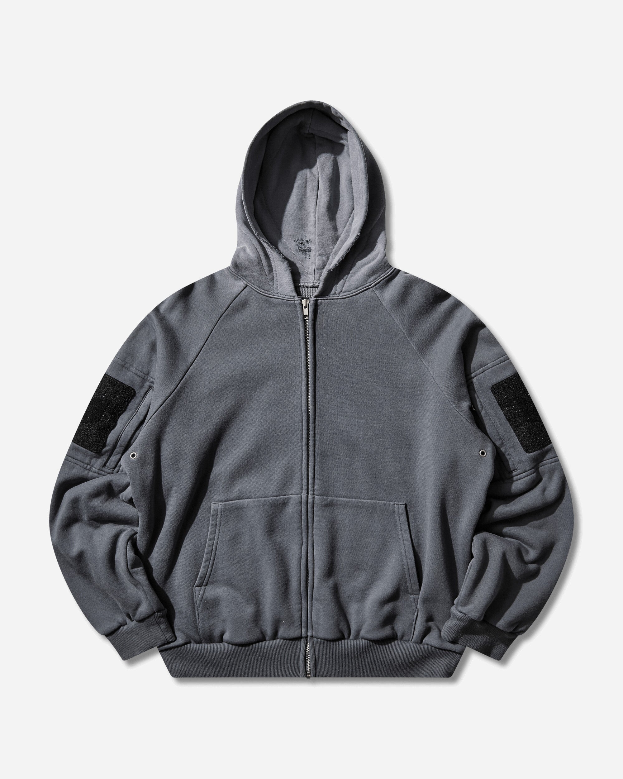 DIARY 1999 Waffle Lined Hoodie Blue Sweatshirts Zip-Ups DIARYWAFFHDBL BLU