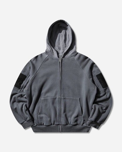 DIARY 1999 Waffle Lined Hoodie Blue Sweatshirts Zip-Ups DIARYWAFFHDBL BLU