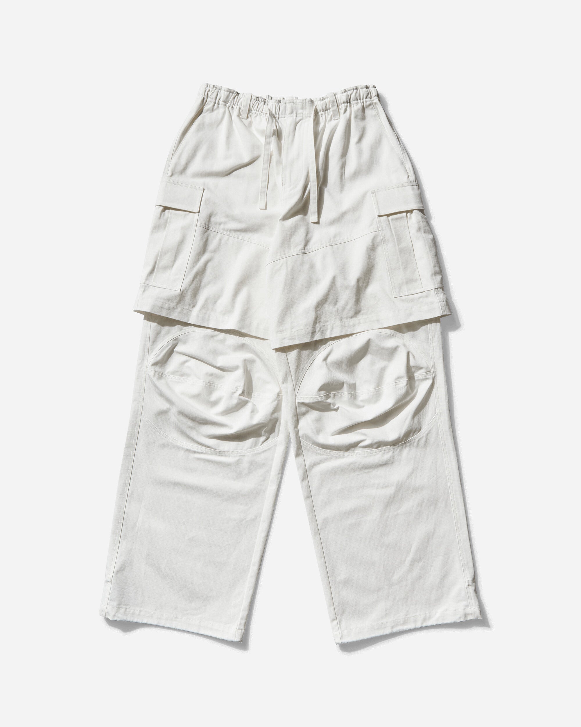 Dingyun Zhang Double Cargo Trousers Grey Pants Cargo 117101 001