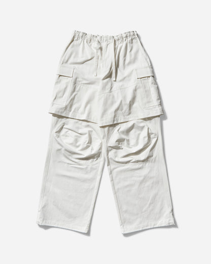 Dingyun Zhang Double Cargo Trousers Grey Pants Cargo 117101 001