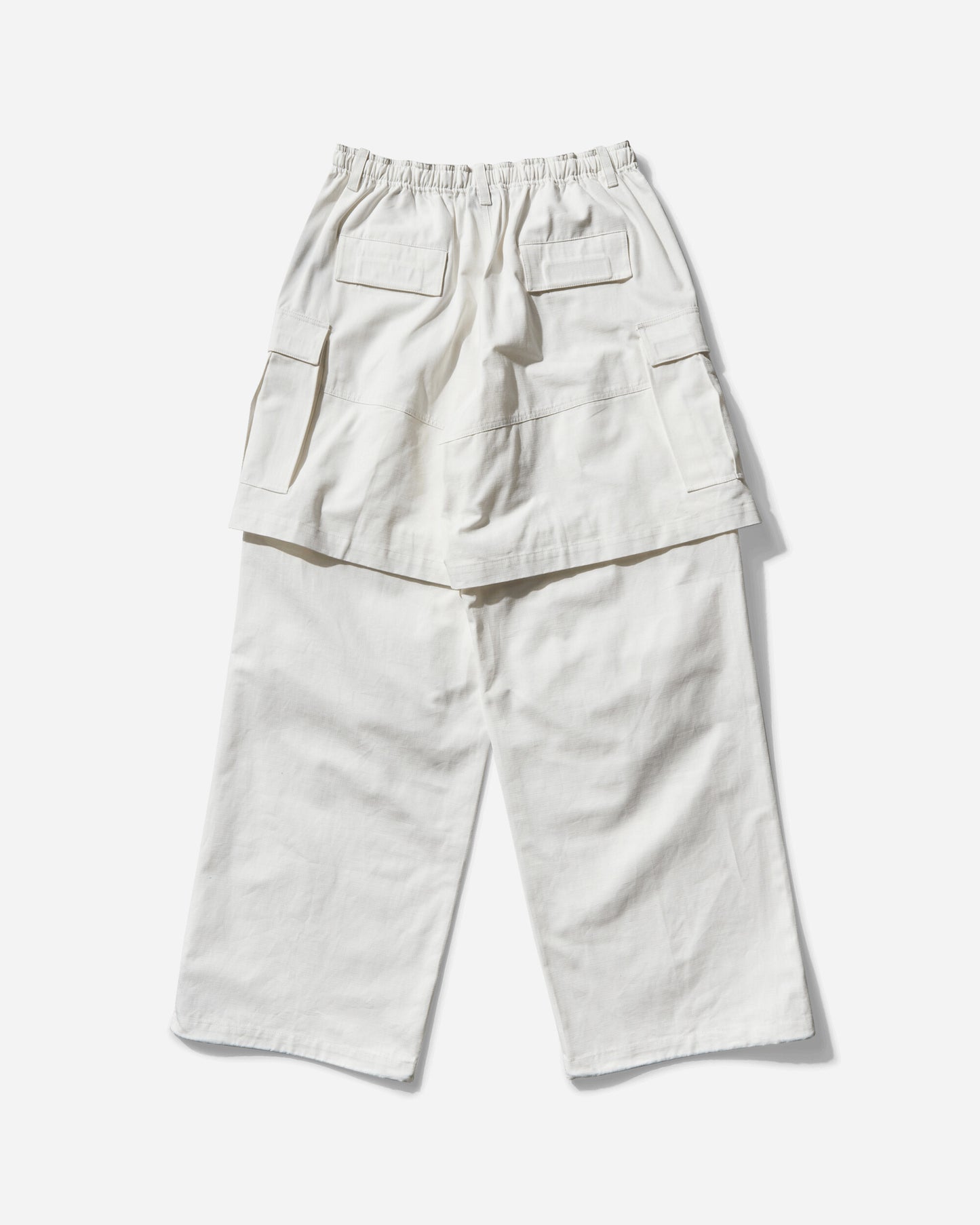 Dingyun Zhang Double Cargo Trousers Grey Pants Cargo 117101 001