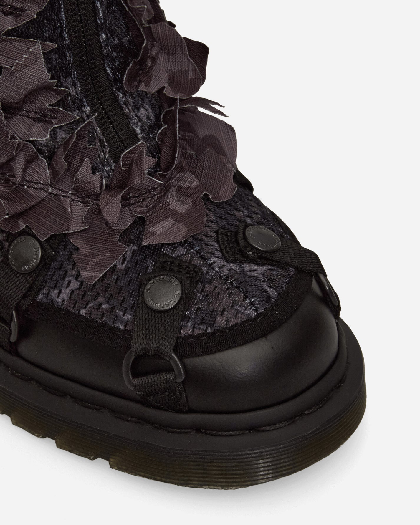 Dr. Martens 1460 Babylon Black Black Classic Shoes Laced Up 41853002