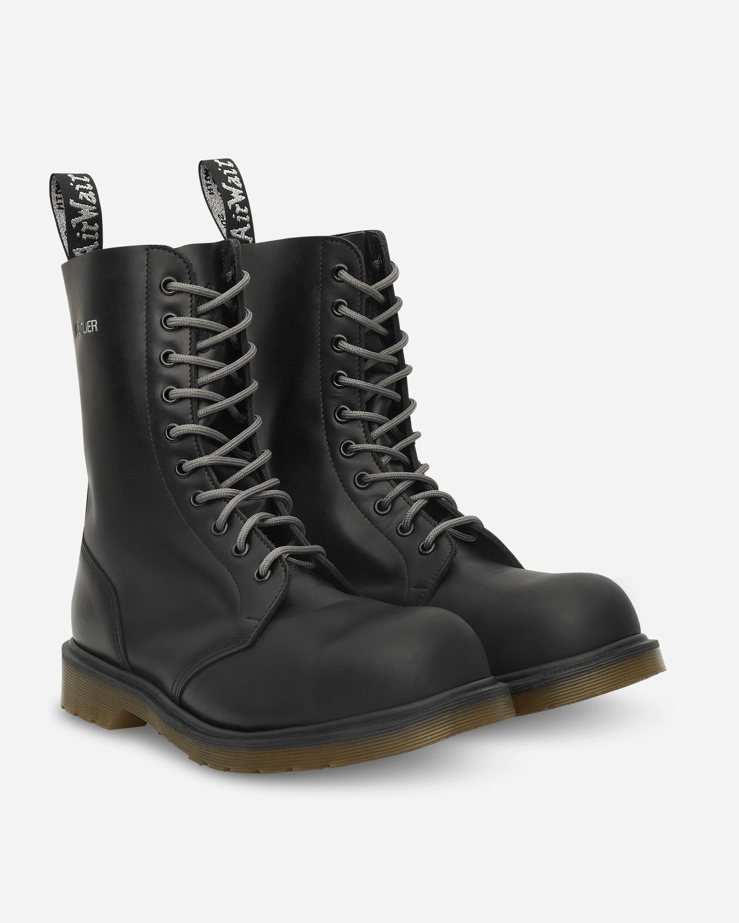 Dr. Martens 1490 Steel Toe Boot X Slam Jam Black Boots Laced Up Boots 41886001