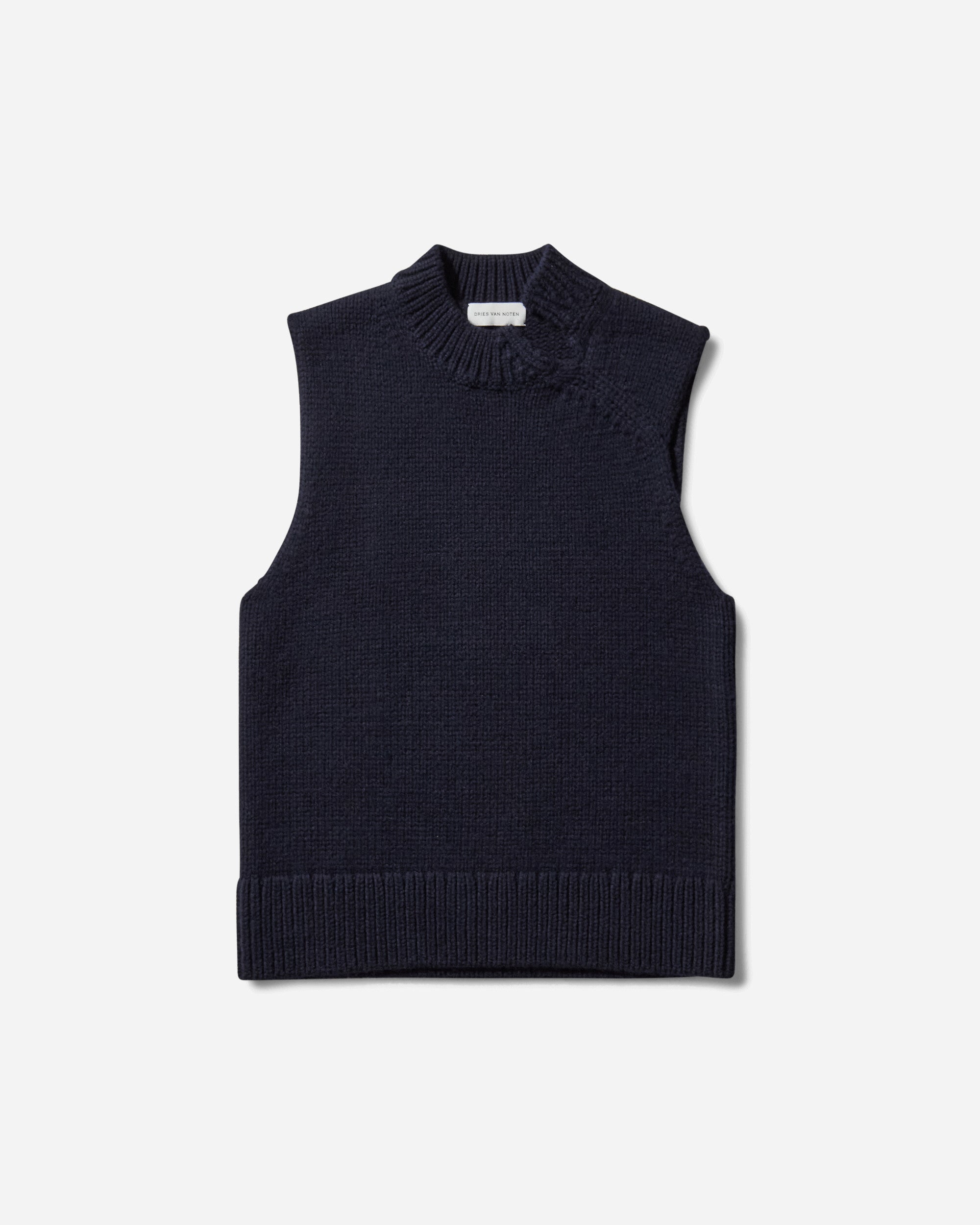 Dries Van Noten M Sweater Navy Knitwears Sweaters 252-021245-2710 509