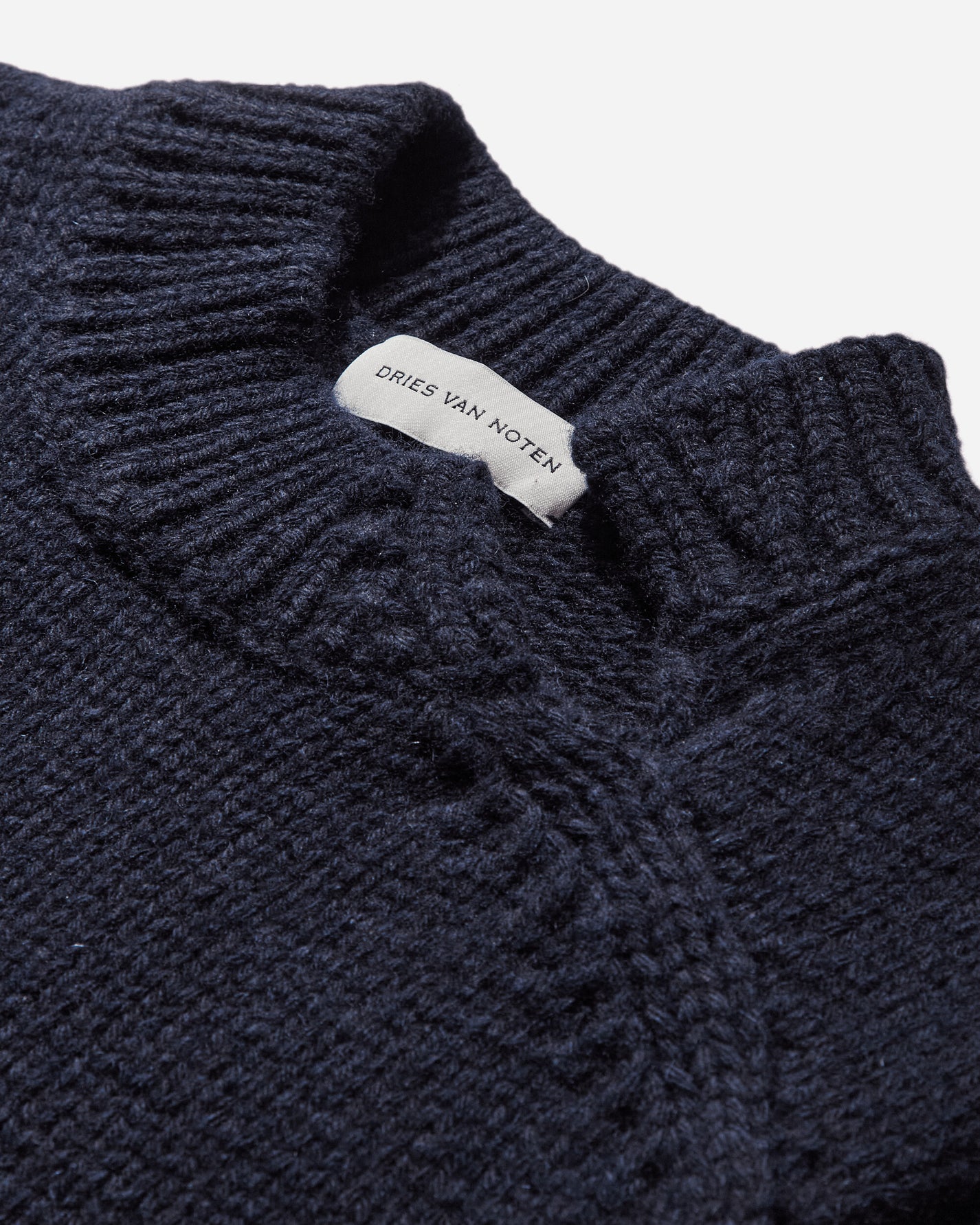 Dries Van Noten M Sweater Navy Knitwears Sweaters 252-021245-2710 509
