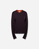 Dries Van Noten Motif Mksweater Dark Purple Knitwears Sweaters 261-021208-3700 402