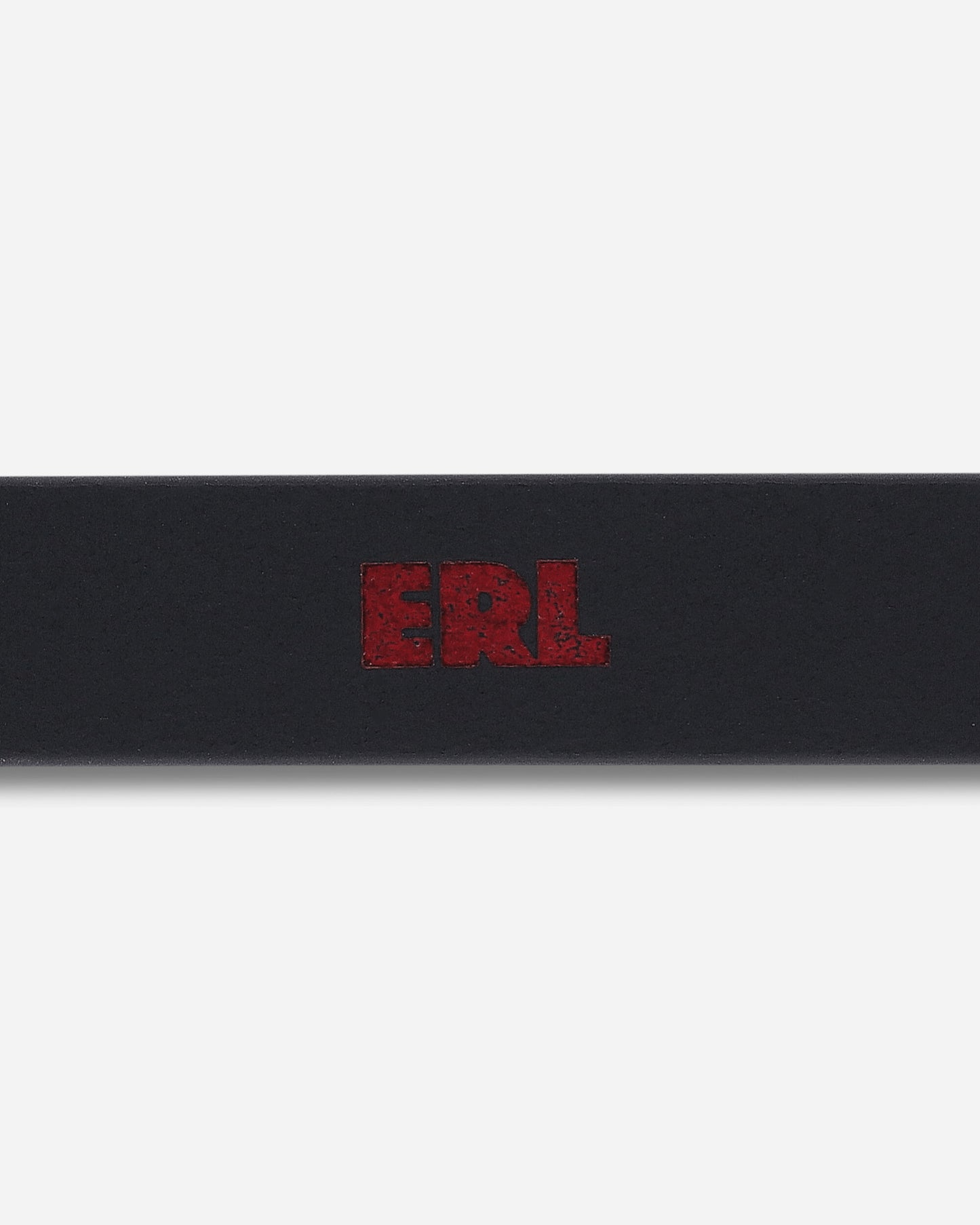 ERL Unisex Erl Suede Skinny Belt Leather Black Belts Belt ERL12K053 3