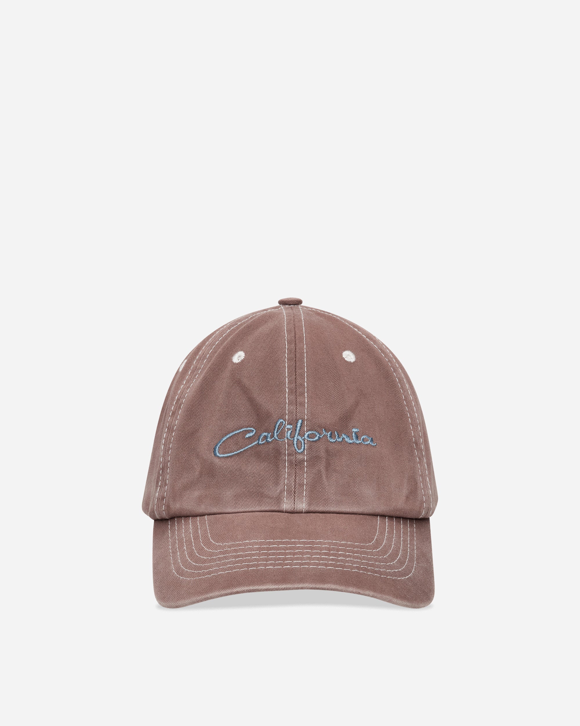 ERL Unisex California Cap Woven Navy Hats Caps ERL12K030 2