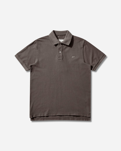 ERL Unisex Polo Tee Knit Brown T-Shirts Polo ERL12T009 1