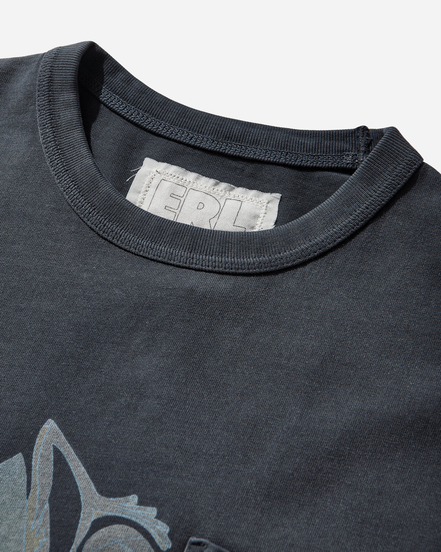 ERL Unisex Puke T-Shirt Knit Blue T-Shirts Shortsleeve ERL12T004 1