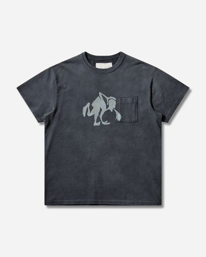 ERL Unisex Puke T-Shirt Knit Blue T-Shirts Shortsleeve ERL12T004 1