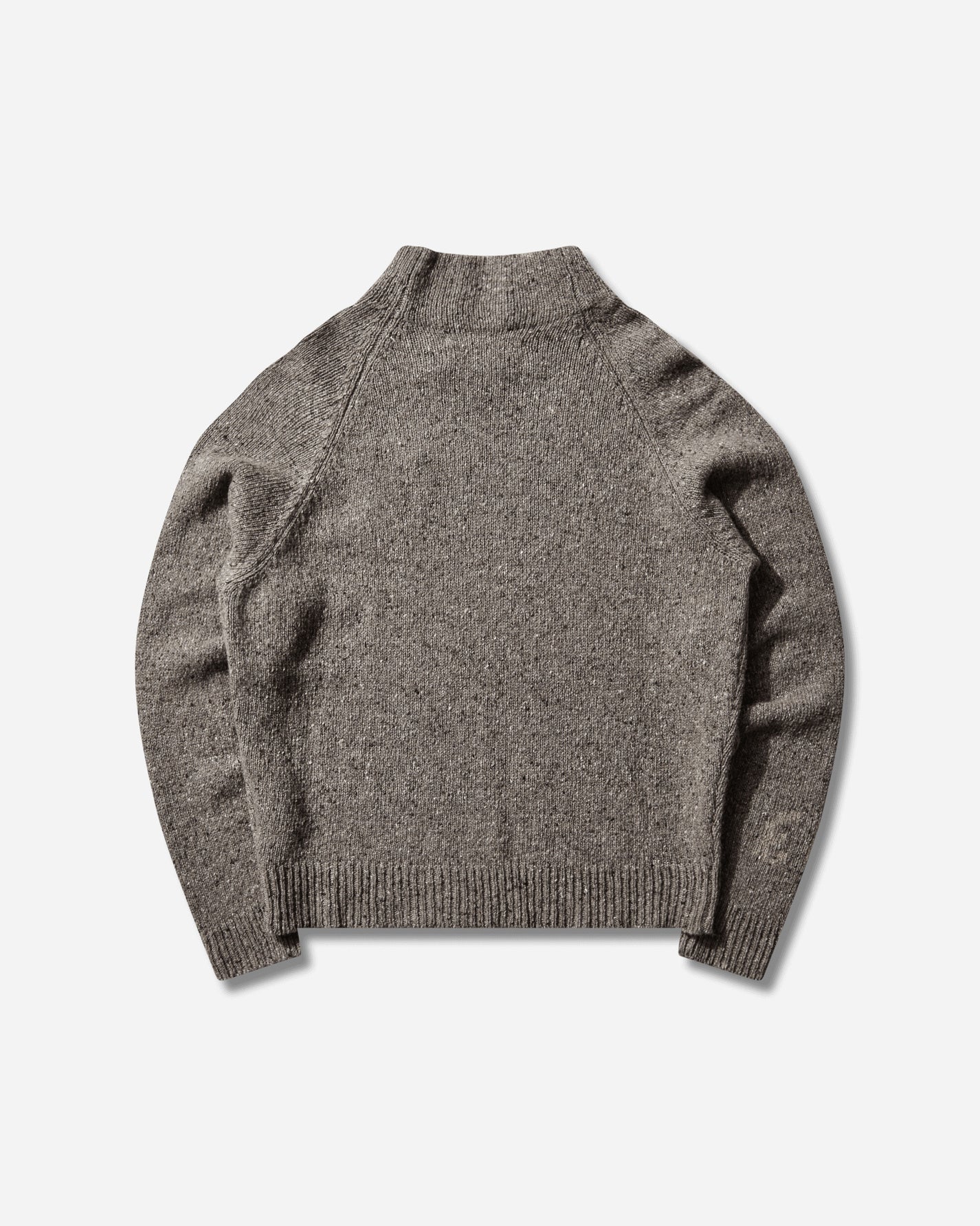 ERL Unisex Slit Neck Sweater Knit Grey Knitwears Sweaters ERL12N002 1