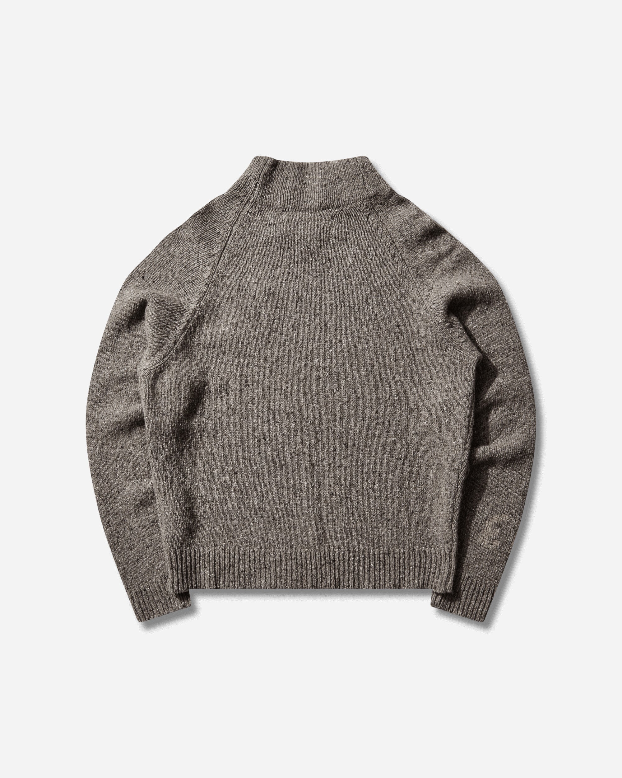 ERL Unisex Slit Neck Sweater Knit Grey Knitwears Sweaters ERL12N002 1