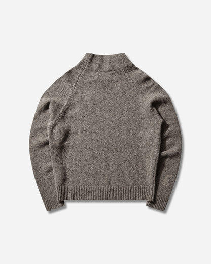 ERL Unisex Slit Neck Sweater Knit Grey Knitwears Sweaters ERL12N002 1