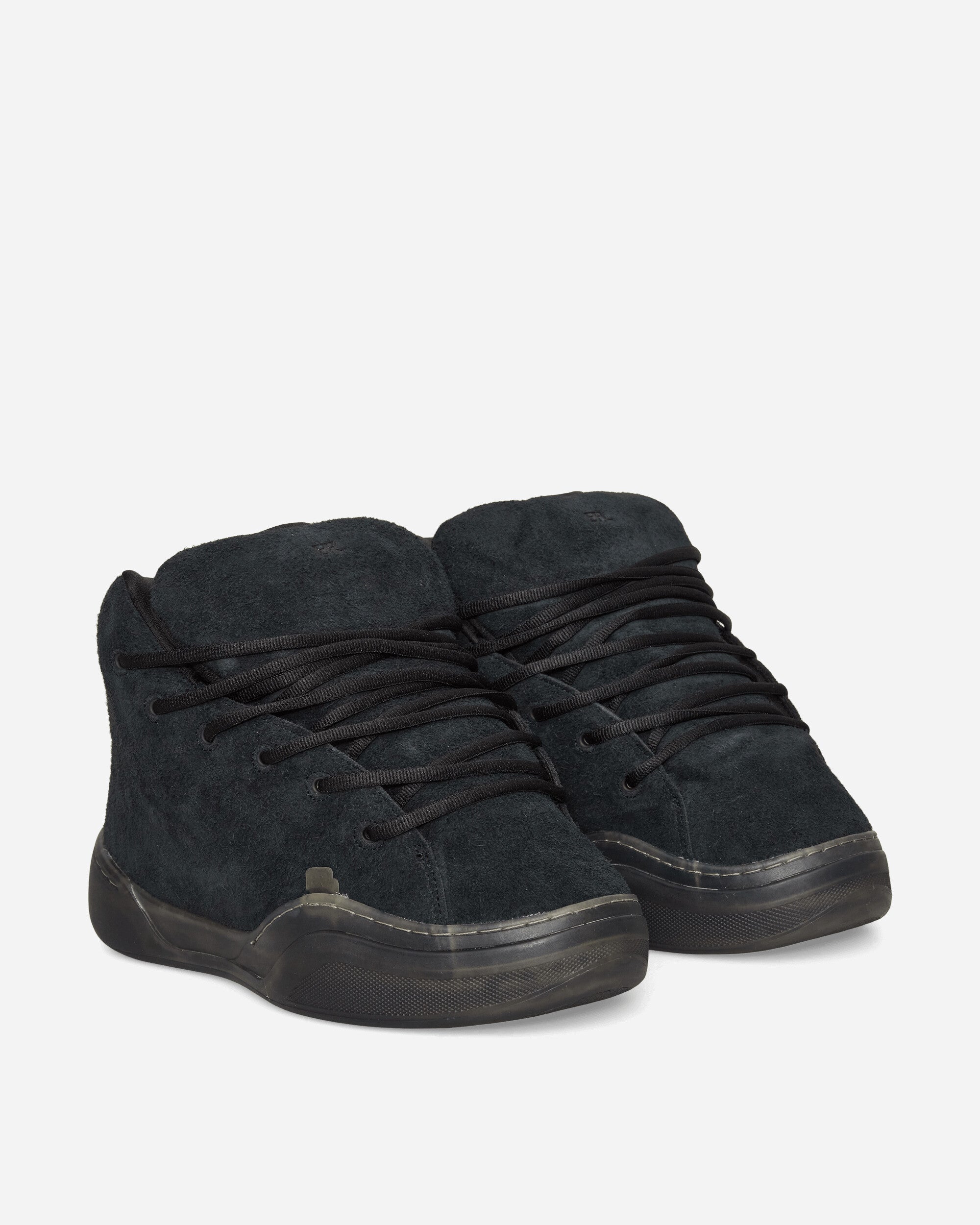 ERL Unisex Suede Mid Vamp Sneakers Pirate Black Sneakers Mid ERL11SH05 1