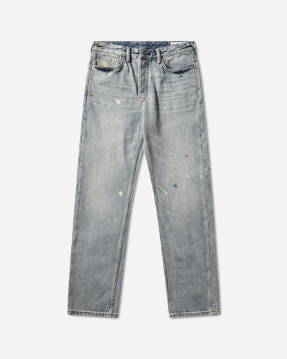 Evisu Ht Daicock Printed Jeans With Splash Light Tone Indigo Pants Denim 2ESHTM6JE1052 INDL